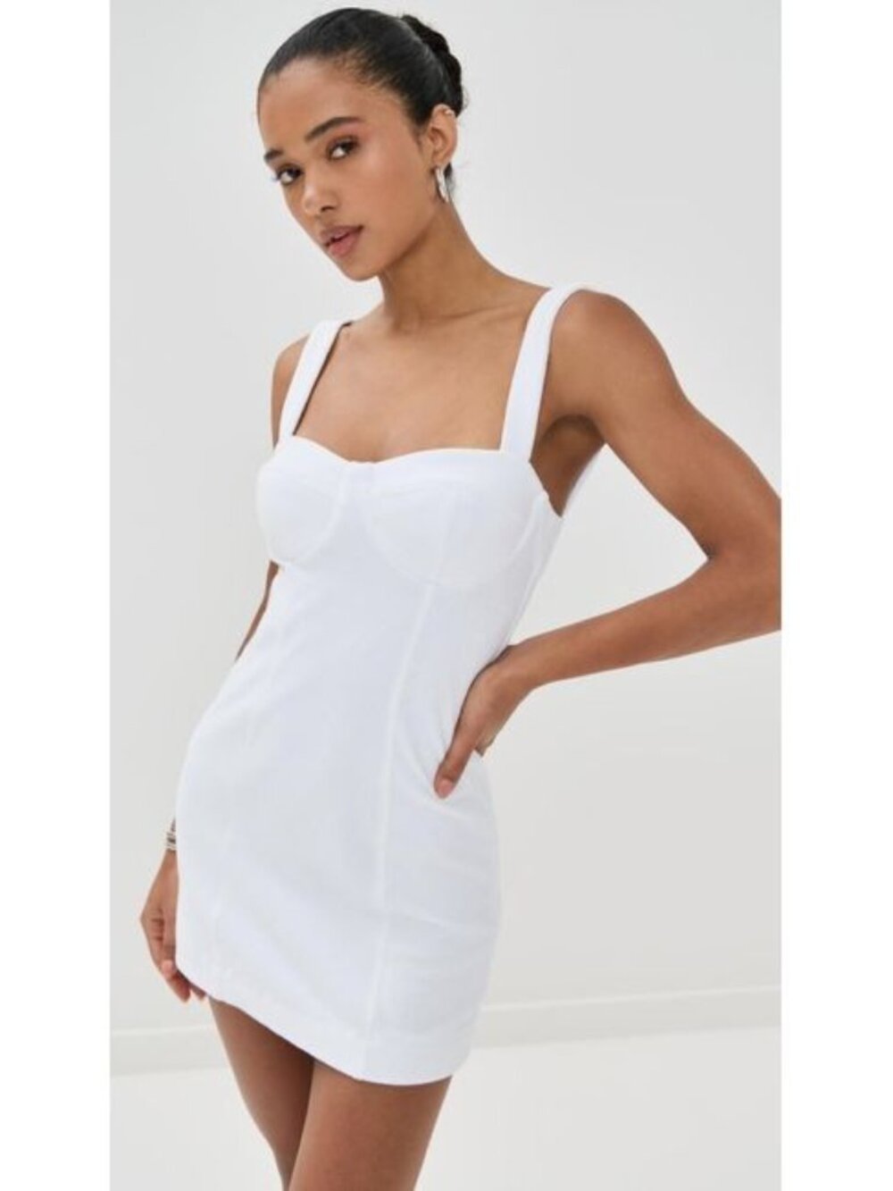STAUD Marilyn Mini Dress/Swim Cover-Up - NWT - Size Medium